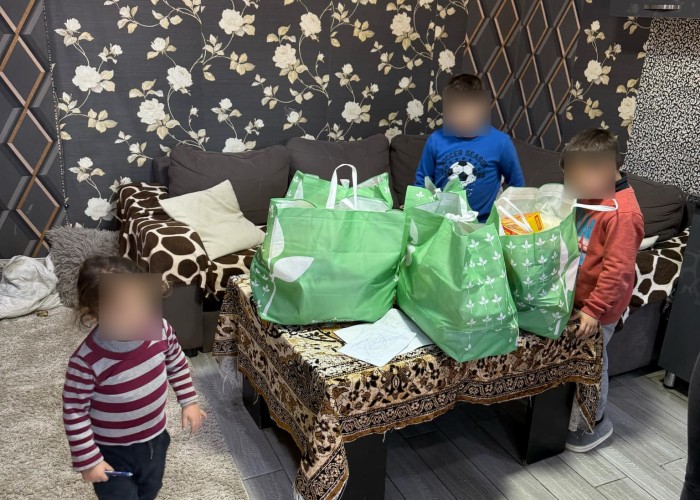 Charity activity For large families with children