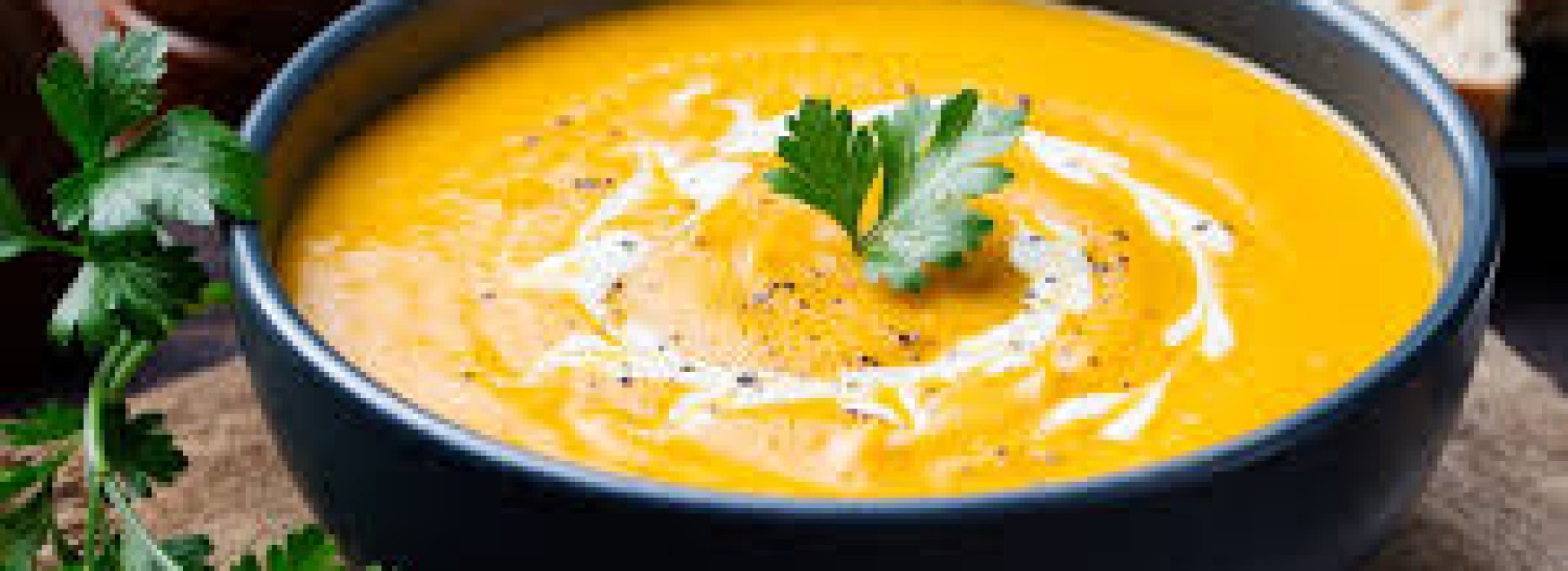Pumpkin cream soup