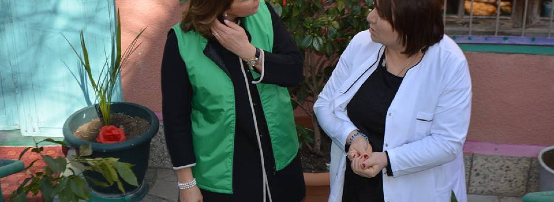 Charity Fund Fresco visited a retirement home in Tskneti