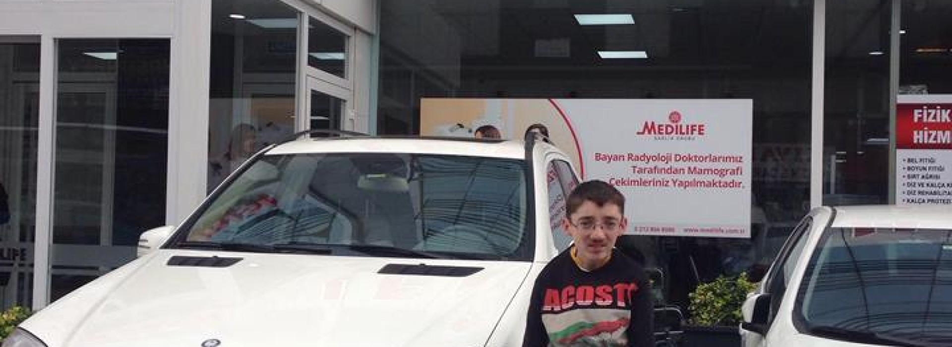With the help of the "Fresco Charity Fund" Mishiko Skhvitaridze, is now in Turkey