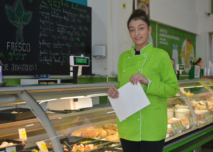 Culinary course was sponsored by "Fresco Charity Fund"