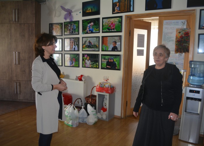 Fresco Charity fund visited Monk Andrew