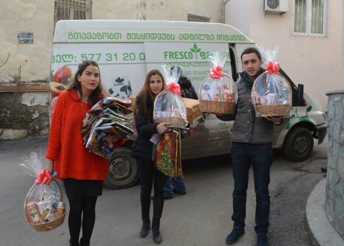 „ფრესკოს საქველმოქმედო ფონდმა“ წინასაახალწლოდ მორიგი საქველმოქმედო აქცია ჩაატარა