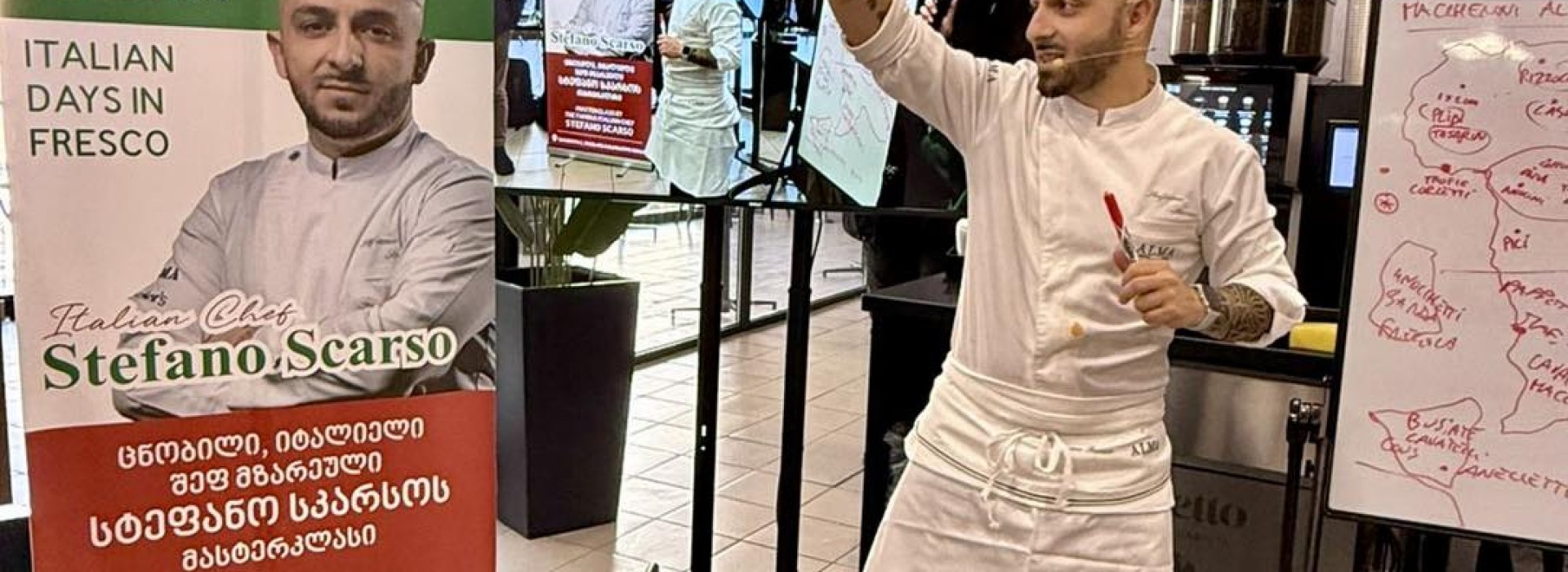 Master class by the famous Italian chef Stefano Scarso