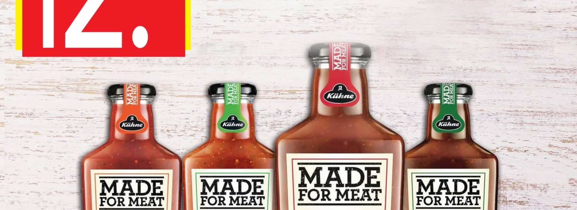 გერმანული პრემიუმ სოუსები "KÜHNE - MADE FOR MEAT" ფრესკოში
