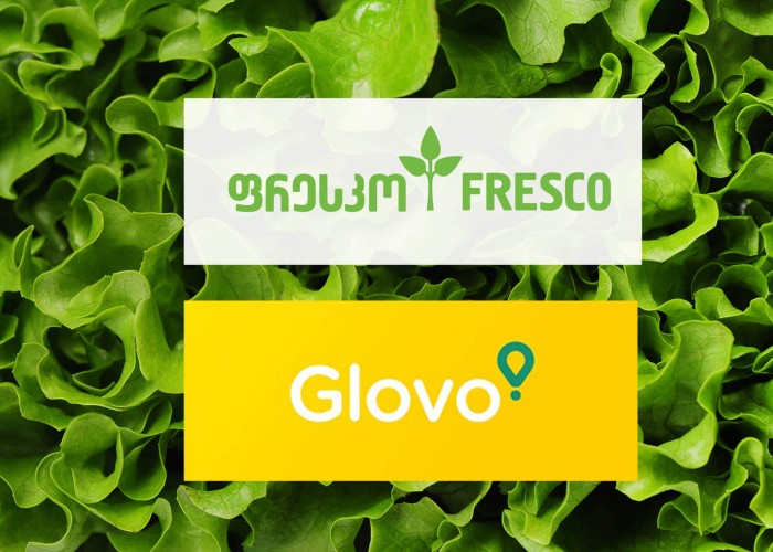ფრესკოს სუპერმარკეტები უკვე Glovo -ზე!