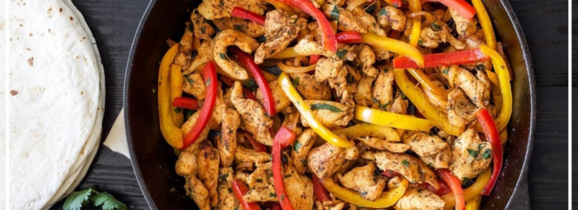 Prepare a delicious Mexican chicken dish "Fakhitas"