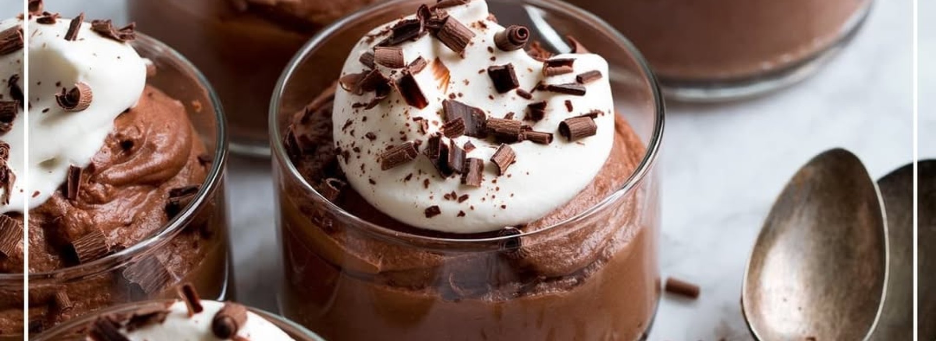 Prepare a very tasty and simple dessert chocolate mousse